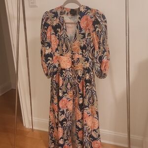 Floral Print Women's Dress